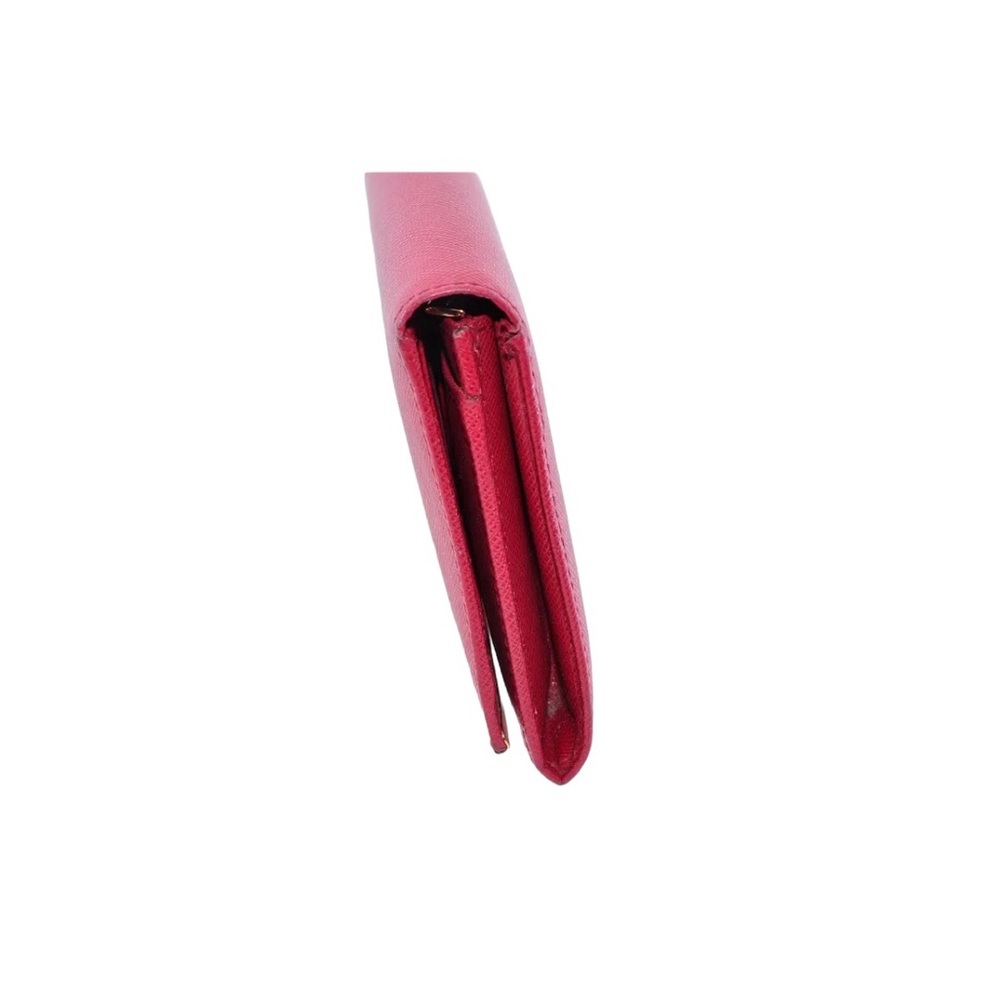 💯AUTH Salvatore Ferragamo Gancini Long Wallet - Picture 3 of 8